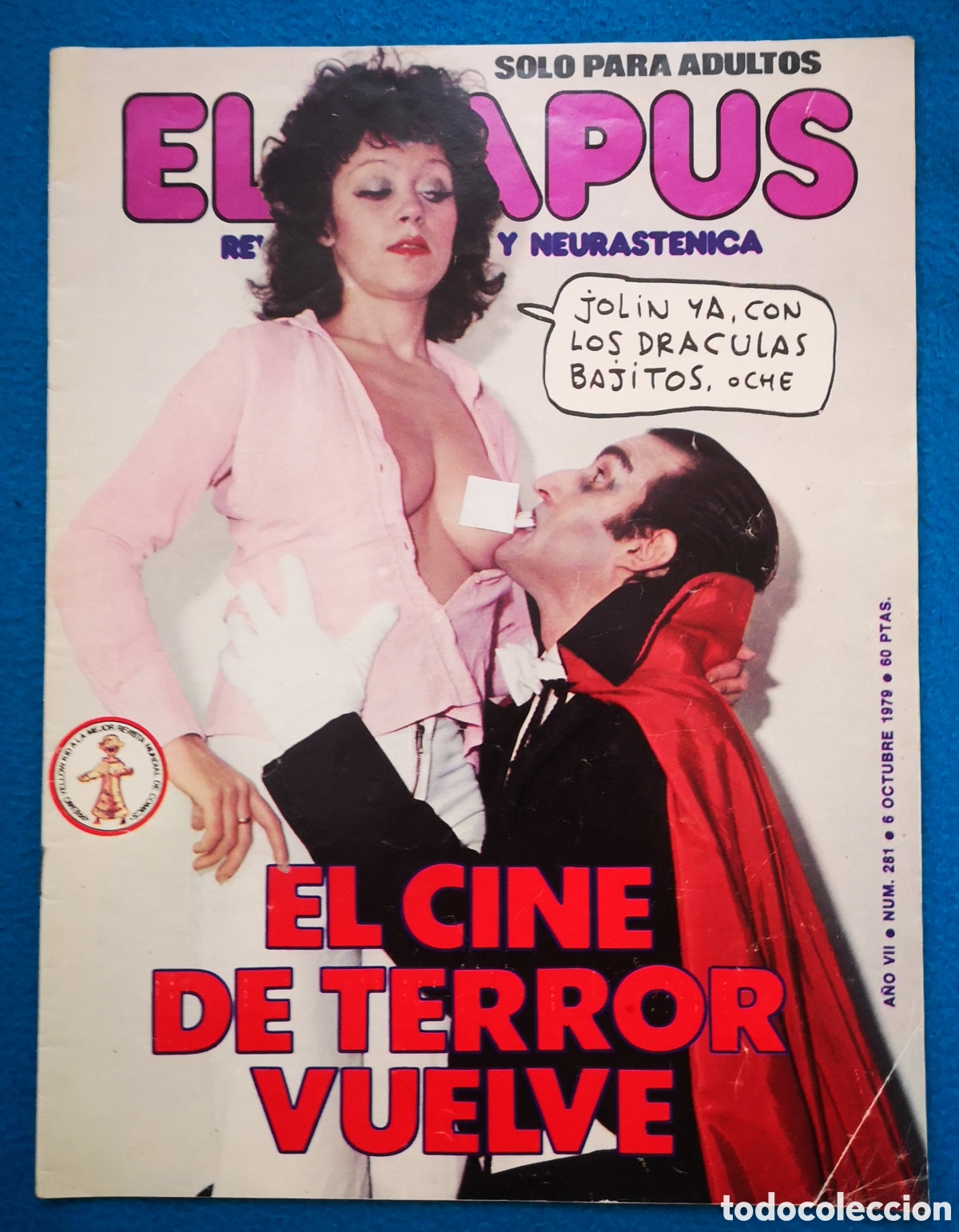 Coleccionismo de revistas y peri&oacute;dicos: EL PAPUS - N&deg; 281 - OCTUBRE 1979
