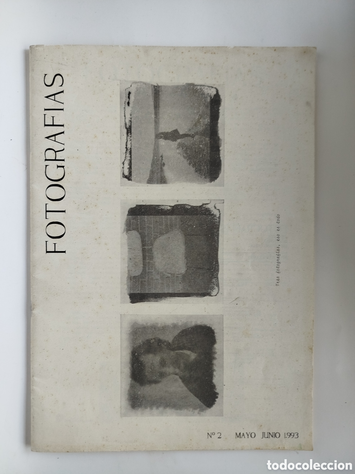 Colecionismo de Revistas e Jornais: REVISTA FOTOGRAFIAS. N⁰2 MAYO JUNIO 1993