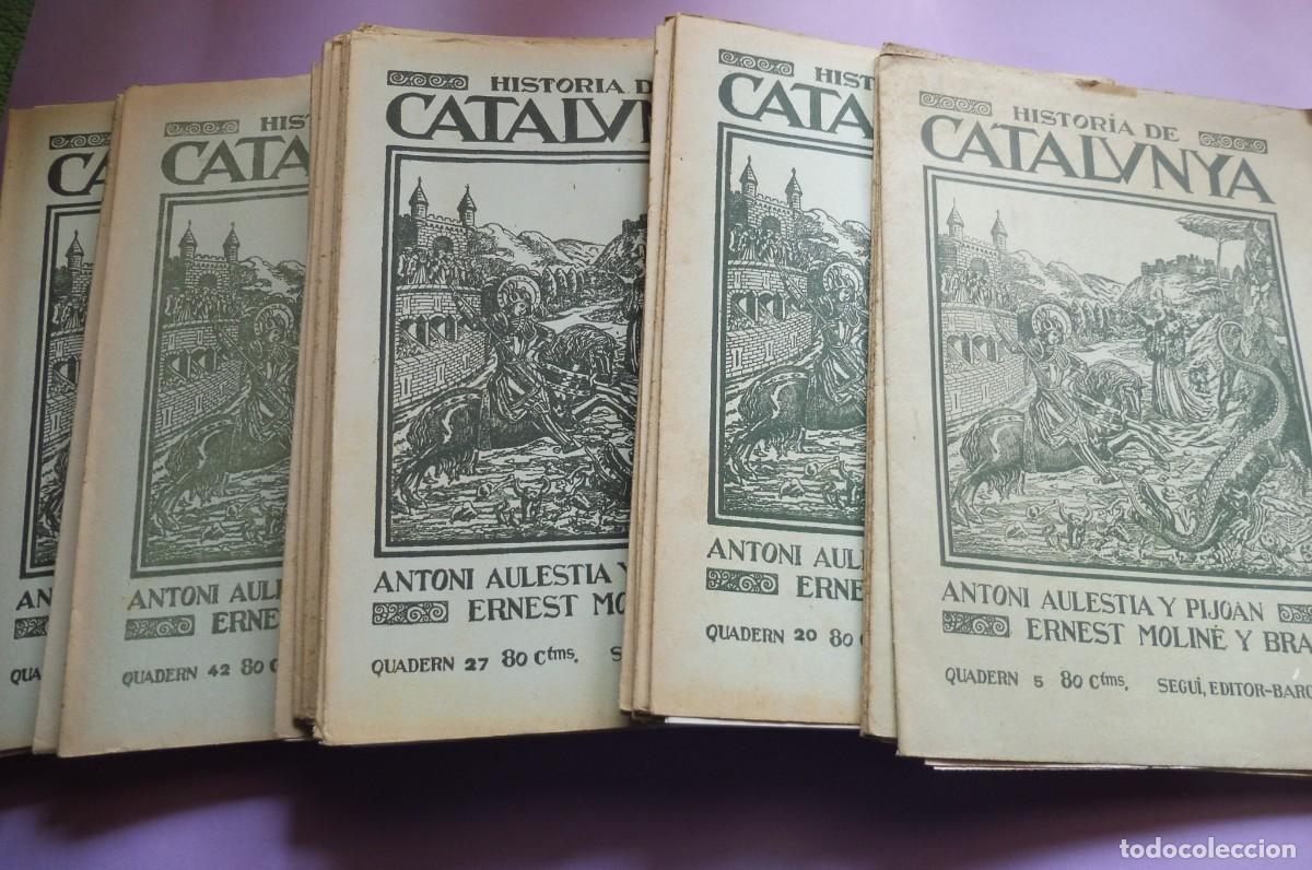 Coleccionismo de Revistas y Peri&oacute;dicos: HISTORIA DE CATALUNYA - 35 QUADERNS - ANTONI AULESTA - ERNEST MOLIN&Eacute; - SEGU&Iacute; EDITORS