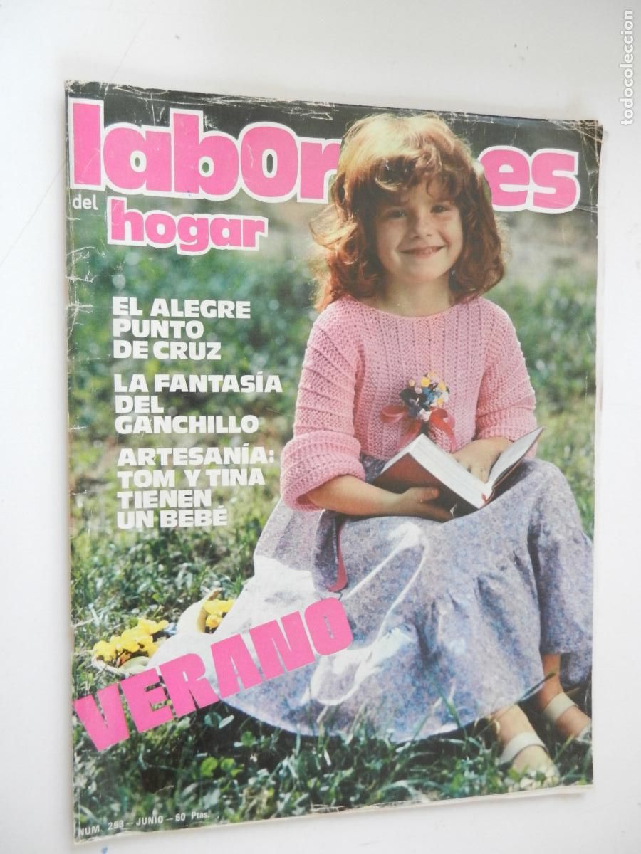 Coleccionismo de Revistas y Peri&oacute;dicos: LABORES DEL HOGAR REVISTA N&ordm; 253 - JUNIO- 1979 CON PATRONES -VERANO