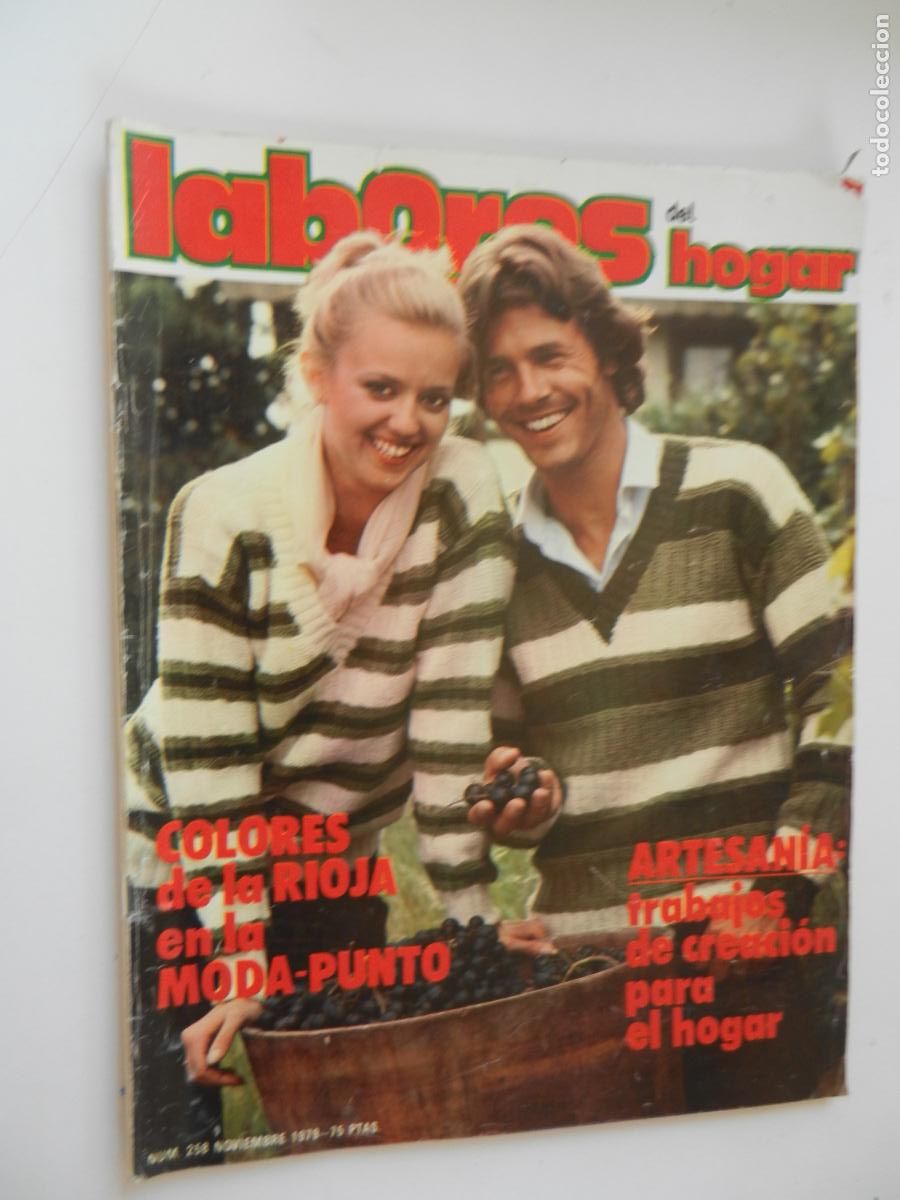 Coleccionismo de Revistas y Peri&oacute;dicos: LABORES DEL HOGAR REVISTA N&ordm; 258 - NOVIEMBRE - 1979 CON PATRONES -ARTESANIA TRABAJOS DE CREACION