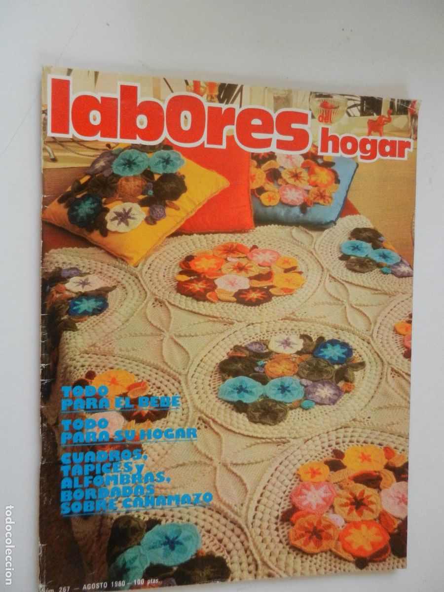Coleccionismo de Revistas y Peri&oacute;dicos: LABORES DEL HOGAR REVISTA N&ordm; 267 -AGOSTO- 1980 CON PATRONES - TODO PARA EL BEB&Eacute;