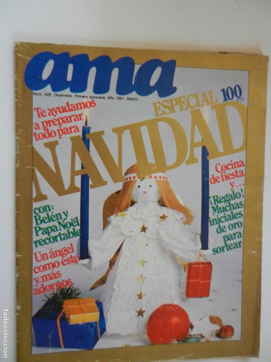 Coleccionismo de Revistas y Peri&oacute;dicos: AMA N&ordm; 528 REVISTA DE LABORES -DICIEMBRE 1981 - ESPECIAL NAVIDAD