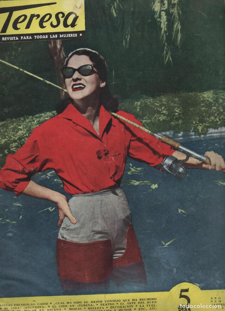 Colecionismo de Revistas e Jornais: REVISTA TERESA PARATODAS LAS MUJERES NUMERO 21 SEPTIEMBRE DE 1955