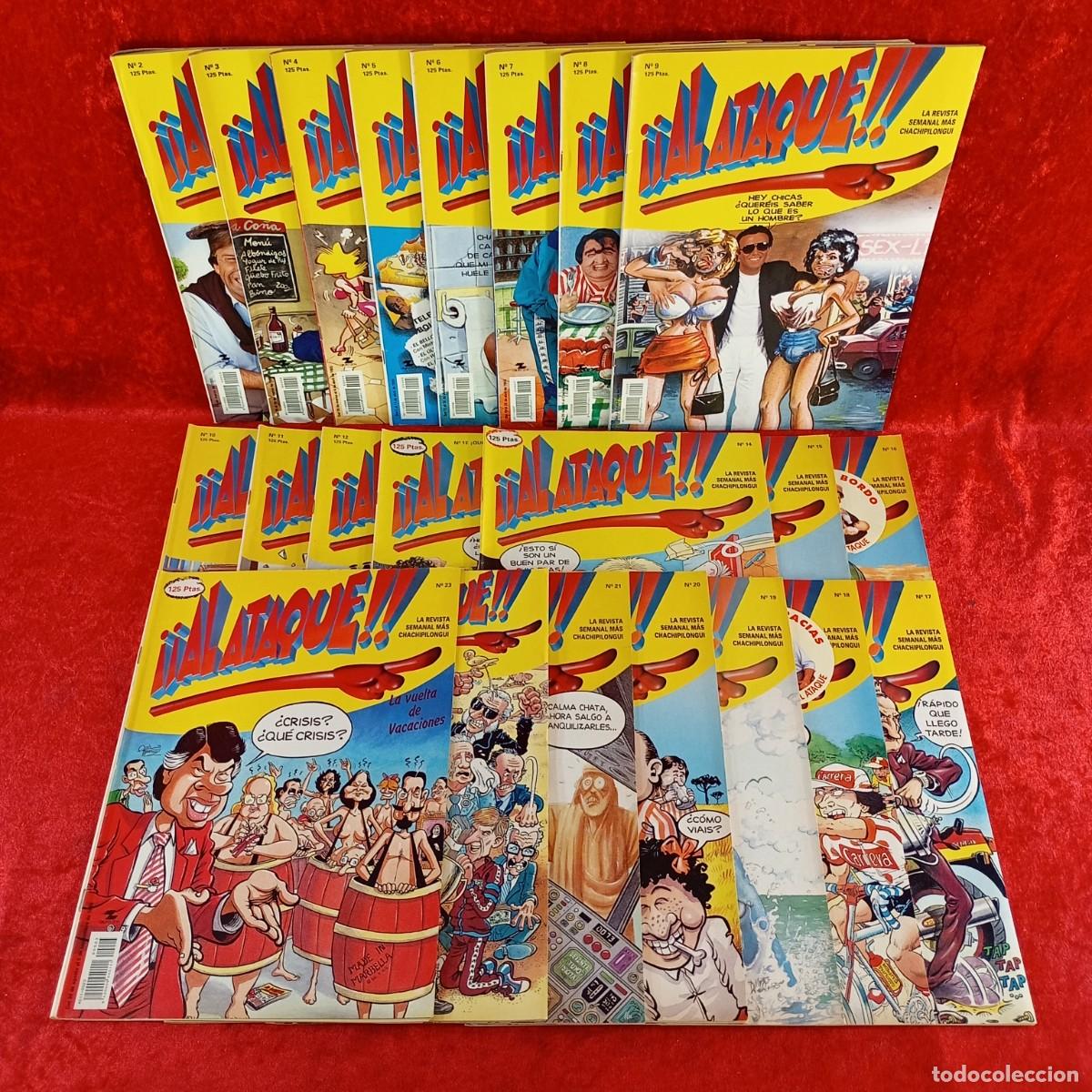 Coleccionismo de Revistas y Peri&oacute;dicos: &iexcl;&iexcl;AL ATAQUE!! - LA REVISTA SEMANAL M&Aacute;S CHACHIPILONGUI - LOTE 22 REVISTAS - VER FOTOS / 5351