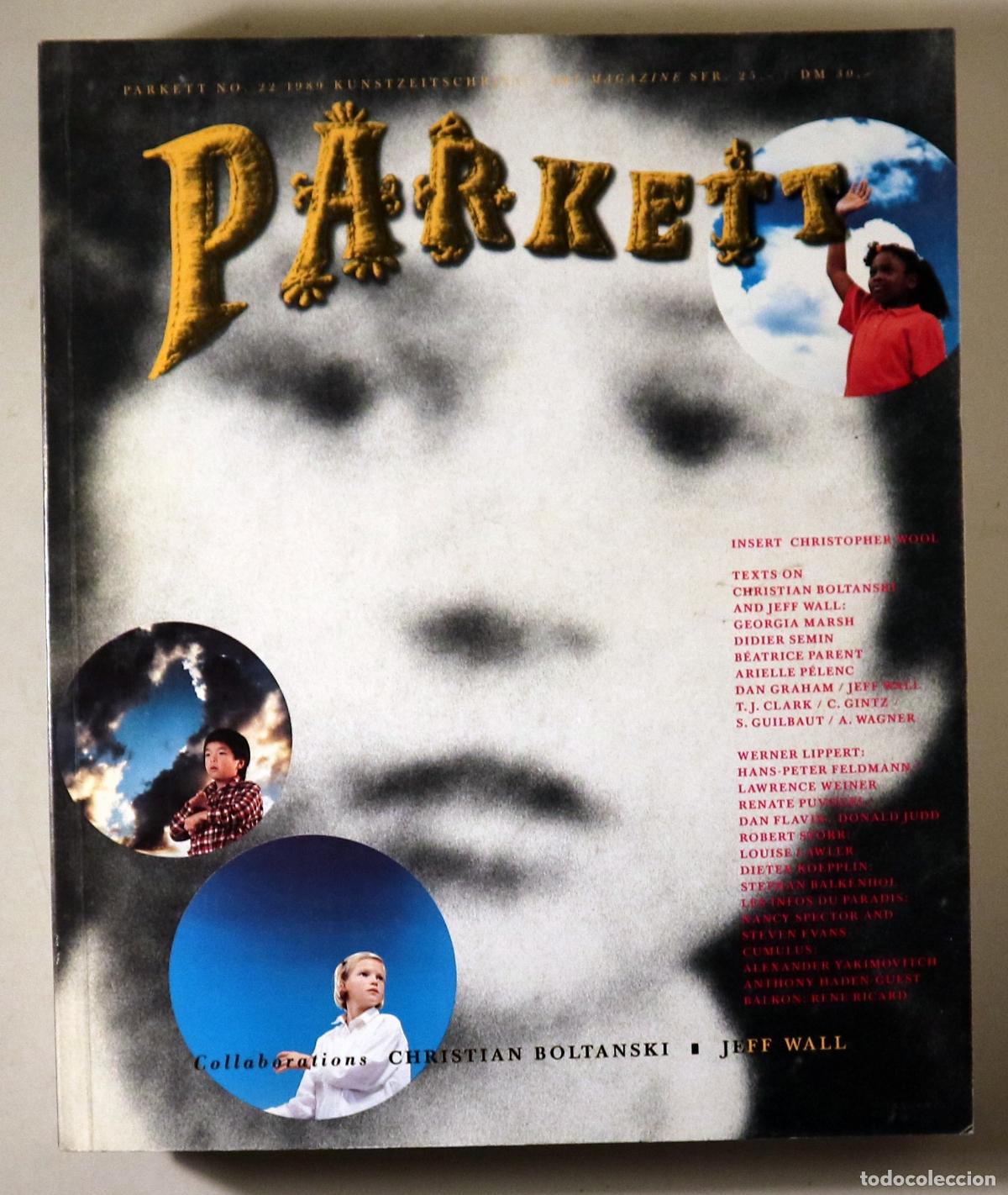 Coleccionismo de Revistas y Peri&oacute;dicos: (Boltanski, Christian - Wall, Jeff) - PARKETT N&ordm; 22 - Z&uuml;rich 1989 - Ilustrado