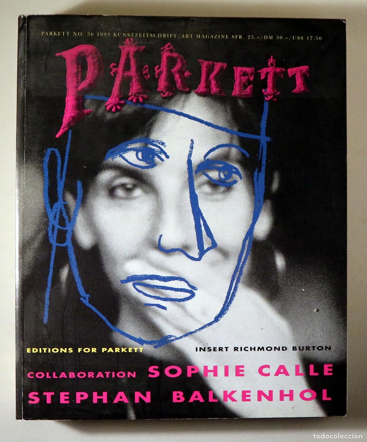 Coleccionismo de Revistas y Peri&oacute;dicos: (Calle, Sophie - Balkenhol, Stephan) - PARKETT N&ordm; 36 - Z&uuml;rich 1993 - Ilustrado