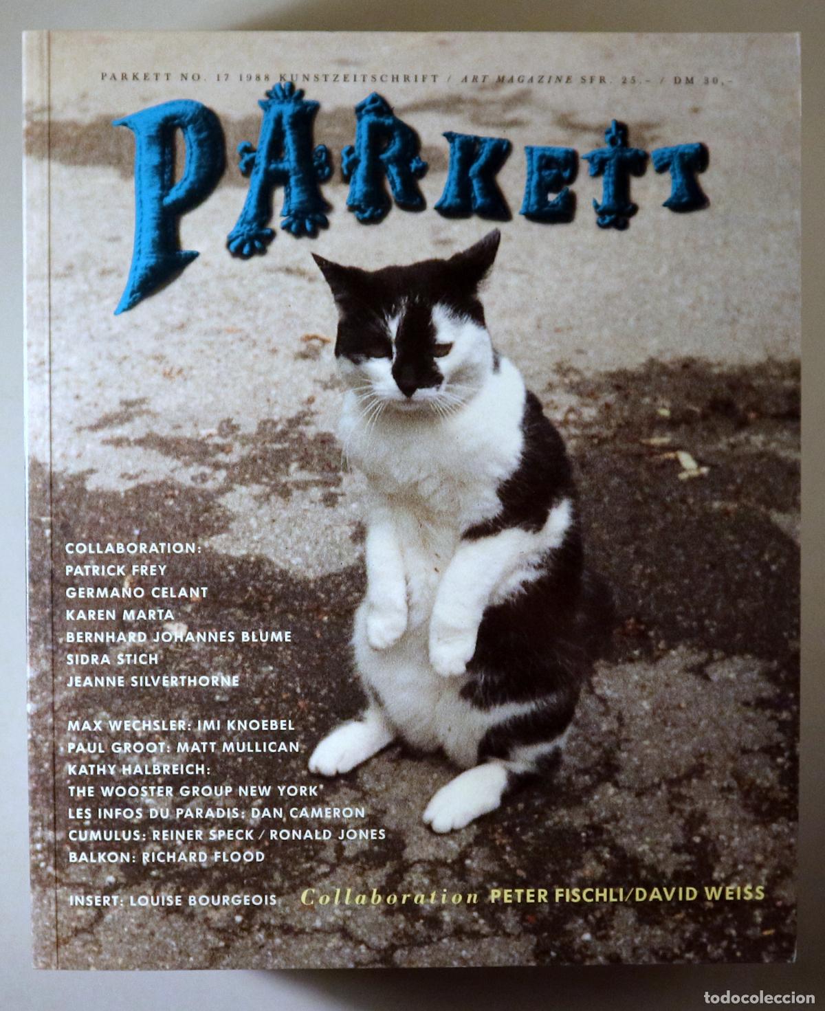 Coleccionismo de Revistas y Peri&oacute;dicos: (Fischli, Peter - Weiss, David) - PARKETT N&ordm; 17 - Z&uuml;rich 1988 - Ilustrado
