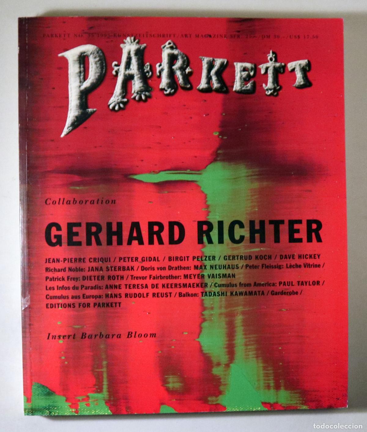 Colecionismo de Revistas e Jornais: (Richter, Gerhard) - PARKETT N&ordm; 35 - Z&uuml;rich 1993 - Ilustrado