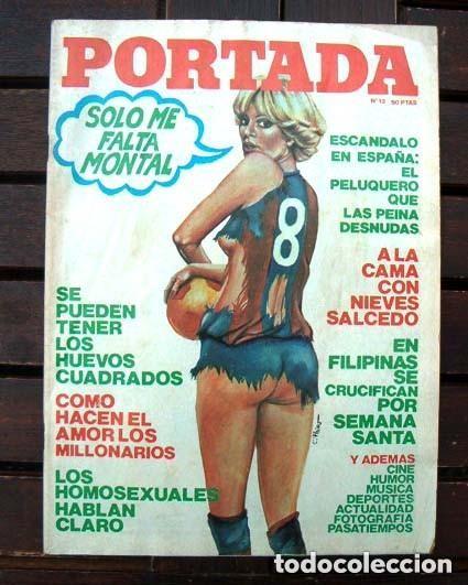 Coleccionismo de Revistas y Peri&oacute;dicos: Revista PORTADA N&ordm; 13 / NIEVES SALCEDO, CARMEN PLATERO, BARBARA REY, CARMEN QUESADA