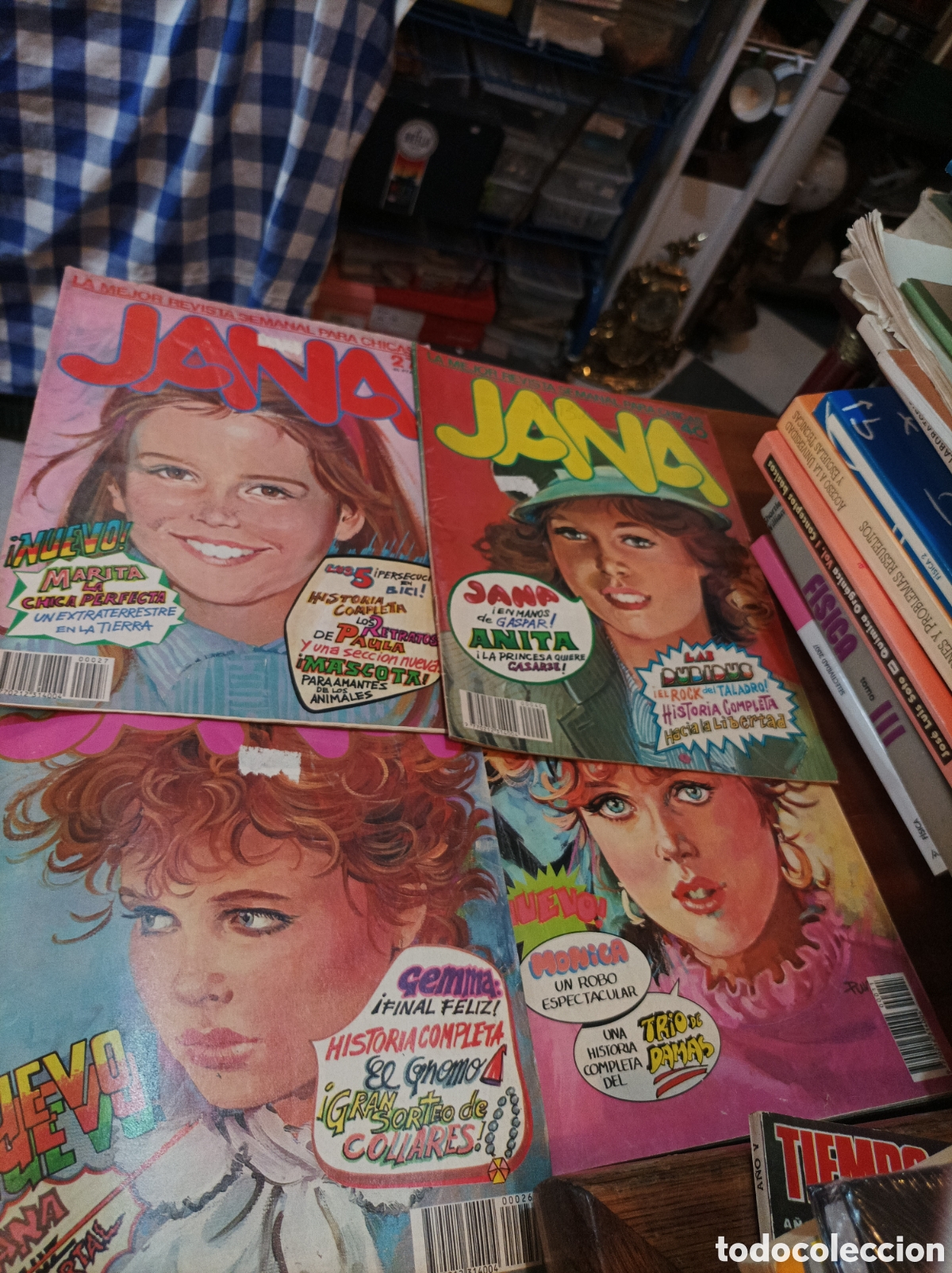 Coleccionismo de Revistas y Peri&oacute;dicos: JANA 11NUMEROS LA MEJOR REVISTA SEMANAL PARA CHICAS