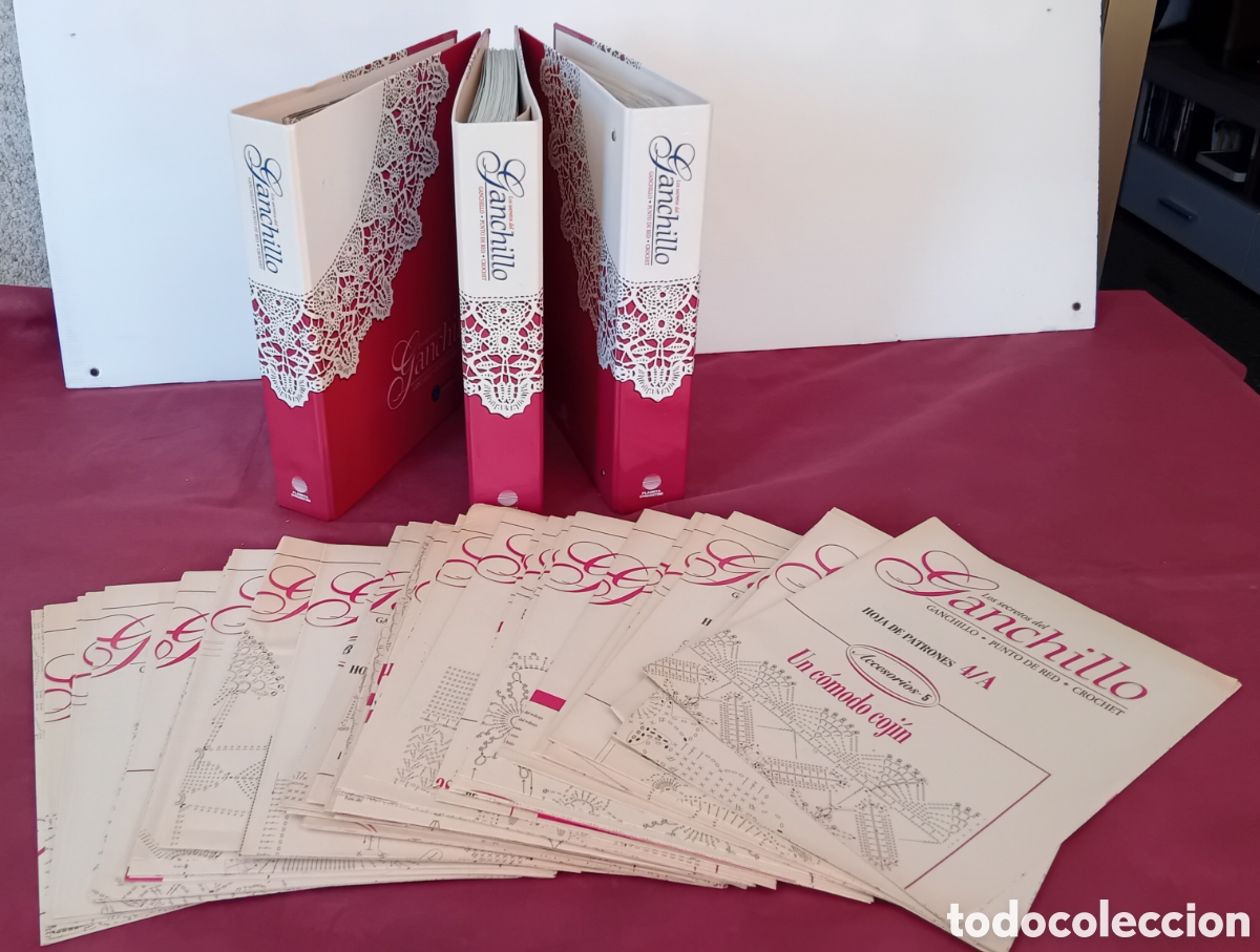 Coleccionismo de Revistas y Peri&oacute;dicos: COLECCI&Oacute;N COMPLETA &rdquo;LOS SECRETOS DEL GANCHILLO &rdquo; 1990