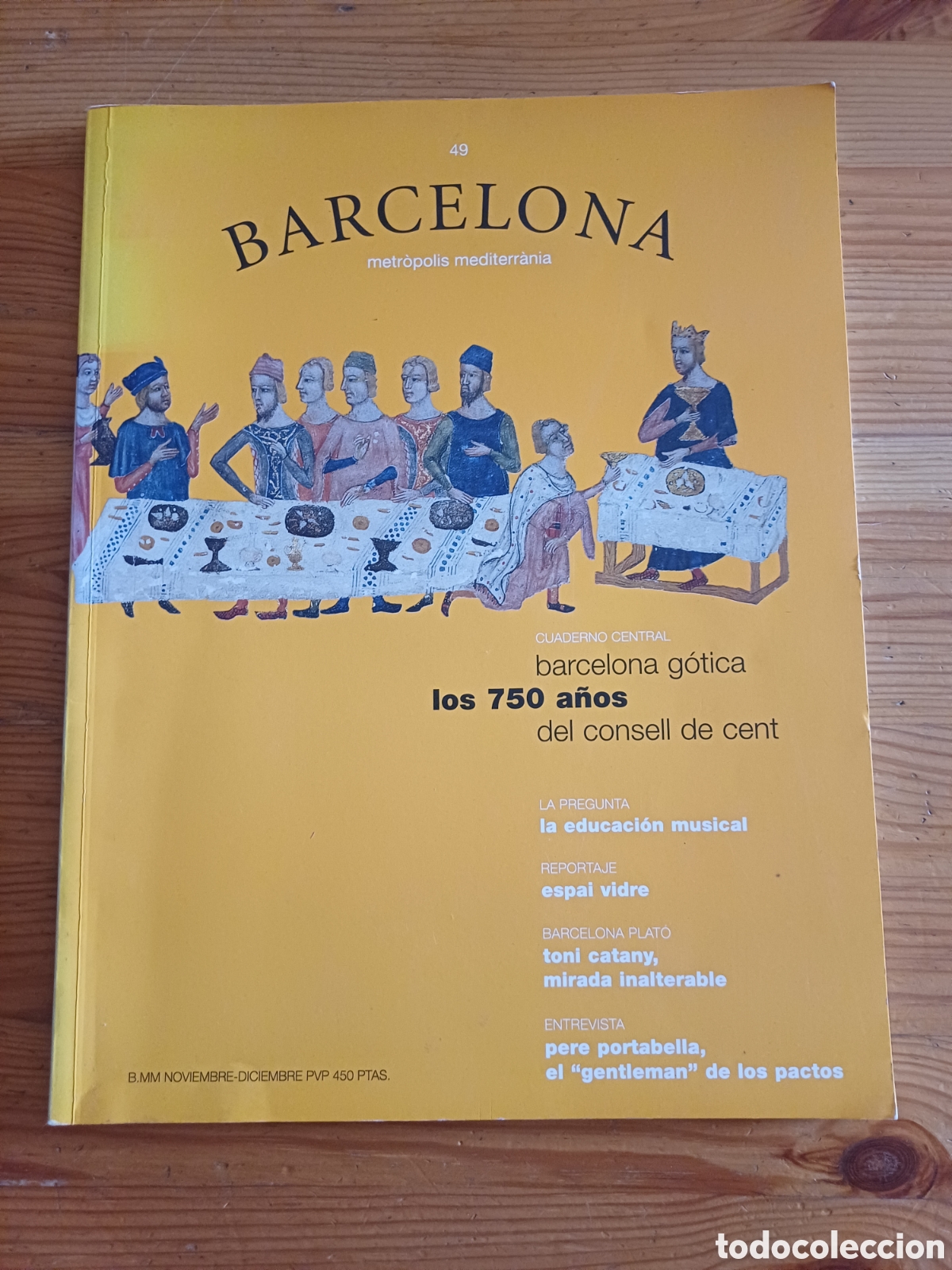 Coleccionismo de Revistas y Peri&oacute;dicos: Barcelona Metropolis Mediterr&agrave;nia 49 Barcelona Gotica Educacion musical Toni Catany Pere Portabella