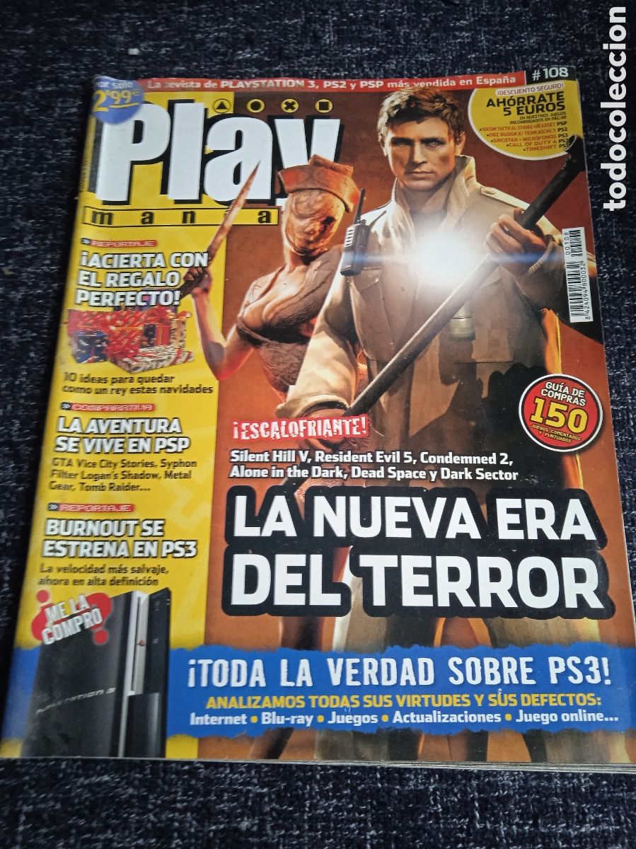Coleccionismo de Revistas y Peri&oacute;dicos: PLAYMANIA N&deg; 108 LA NUEVA ERA DEL TERROR - REVISTA VIDEOJUEGOS (PLAY MANIA)