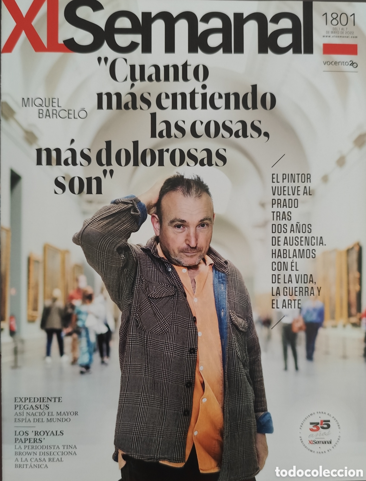 Collectionnisme de Revues et Journaux: REVISTA XL SEMANAL. 07/05/22.