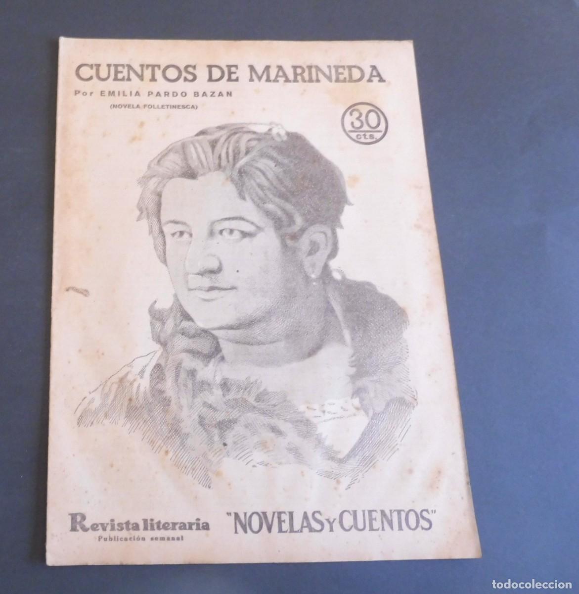 Coleccionismo de Revistas y Peri&oacute;dicos: CUENTOS DE MARINEDA - EMILIA PARDO BAZAN - Revista Literaria - Novelas y cuentos - n&uacute;m 353 - 1935