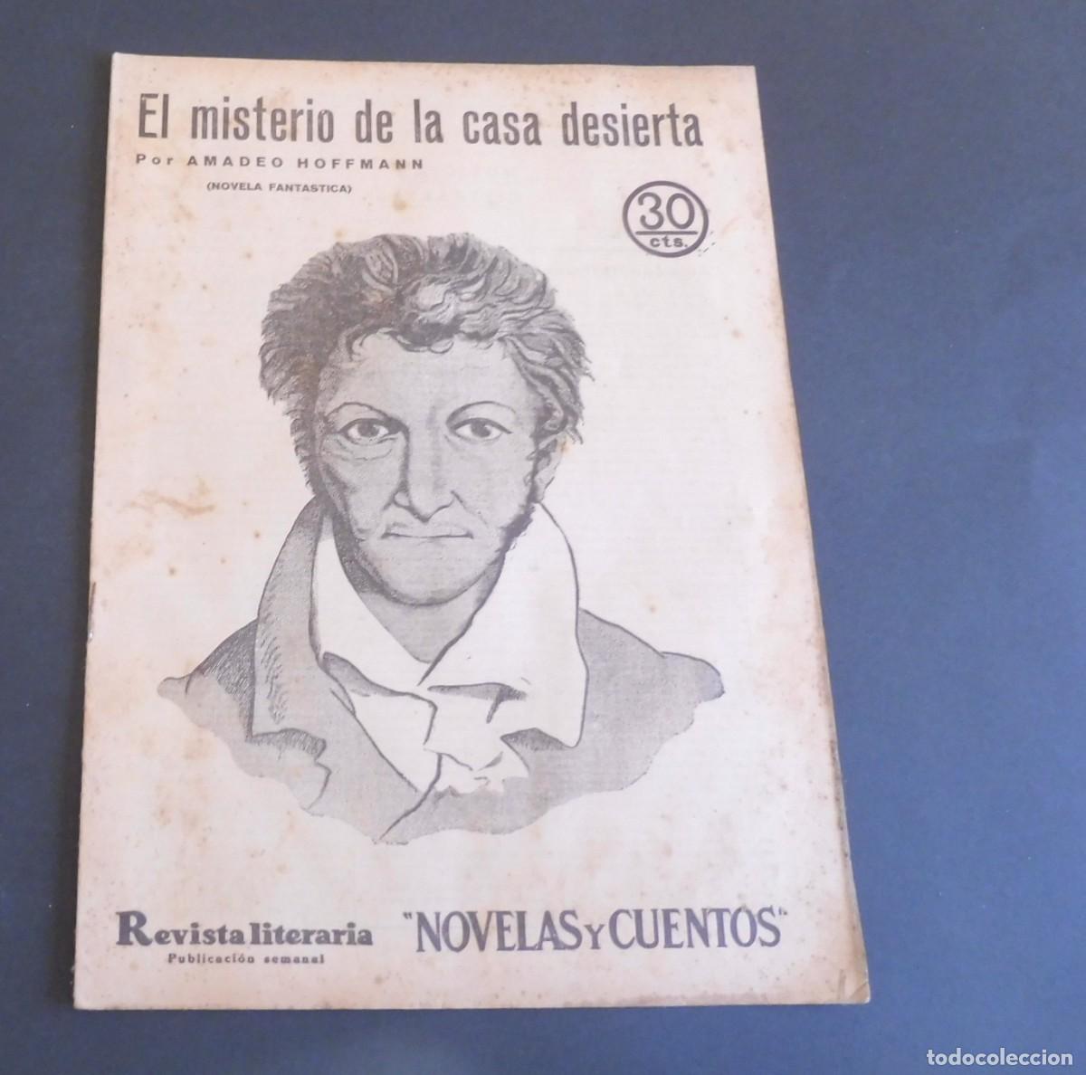 Coleccionismo de Revistas y Peri&oacute;dicos: EL MISTERIO DE LA CASA DESIERTA - A. HOFFMANN Revista Literaria - Novelas y cuentos - n&uacute;m 360 - 1935
