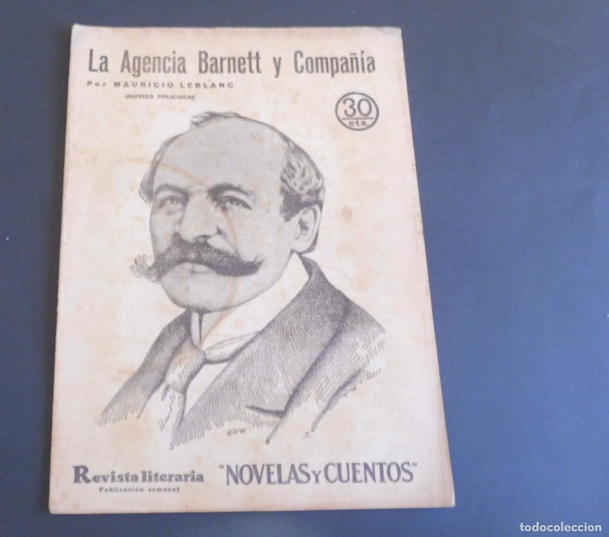 Sammeln von Zeitschriften und Zeitungen: LA AGENCIA BARNETT y COMPA&Ntilde;&Iacute;A - M LEBLANC - Revista Literaria - Novelas y cuentos - n&uacute;m 327 - 1935