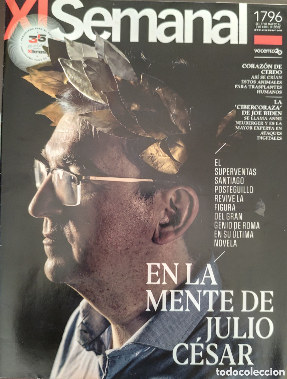 Coleccionismo de Revistas y Peri&oacute;dicos: REVISTA XL SEMANAL. 02/04/22. SANTIAGO POSTEGUILLO.