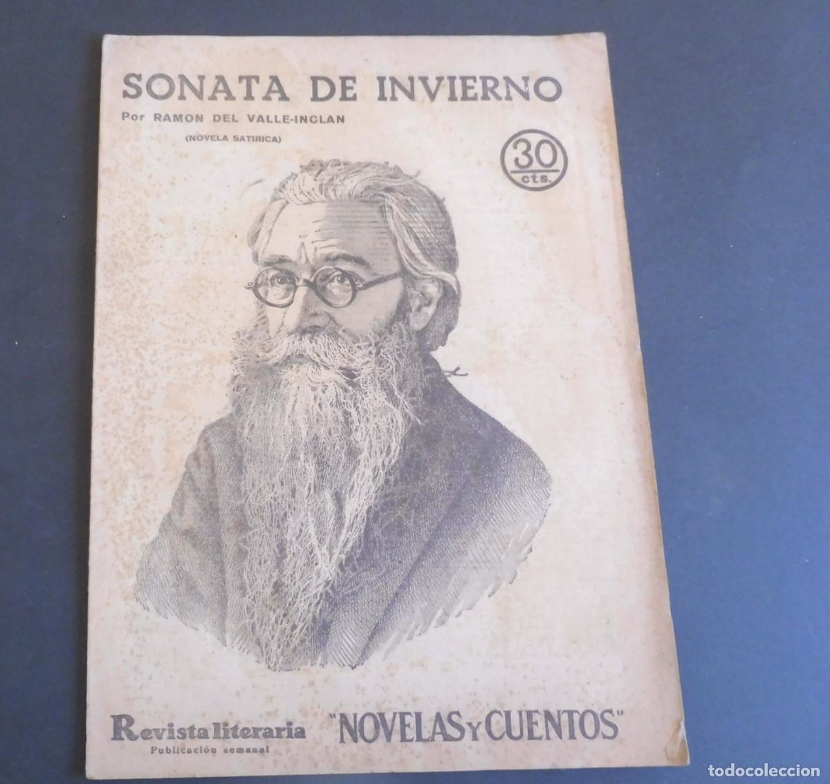 Collezionismo di Riviste e Giornali: SONATA DE INVIERNO - RAMON DEL VALLE-INCLAN - Revista Literaria - Novelas y cuentos - n&uacute;m 357 - 1935