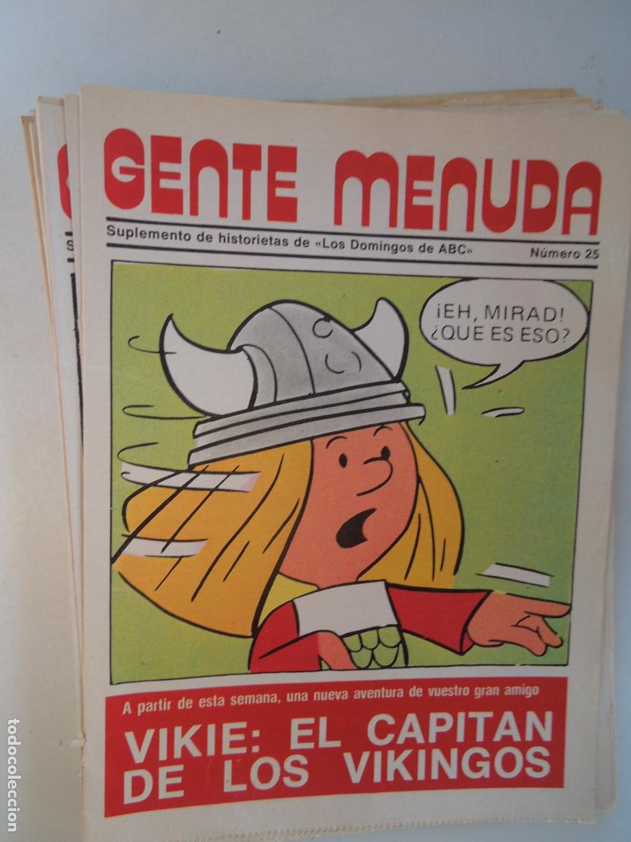 Sammeln von Zeitschriften und Zeitungen: GENTE MENUDA. SUPLEMENTO DEL ABC N&ordm; 24- VACACIONES , LAS AVENTURAS DE CHICHO Y COCA