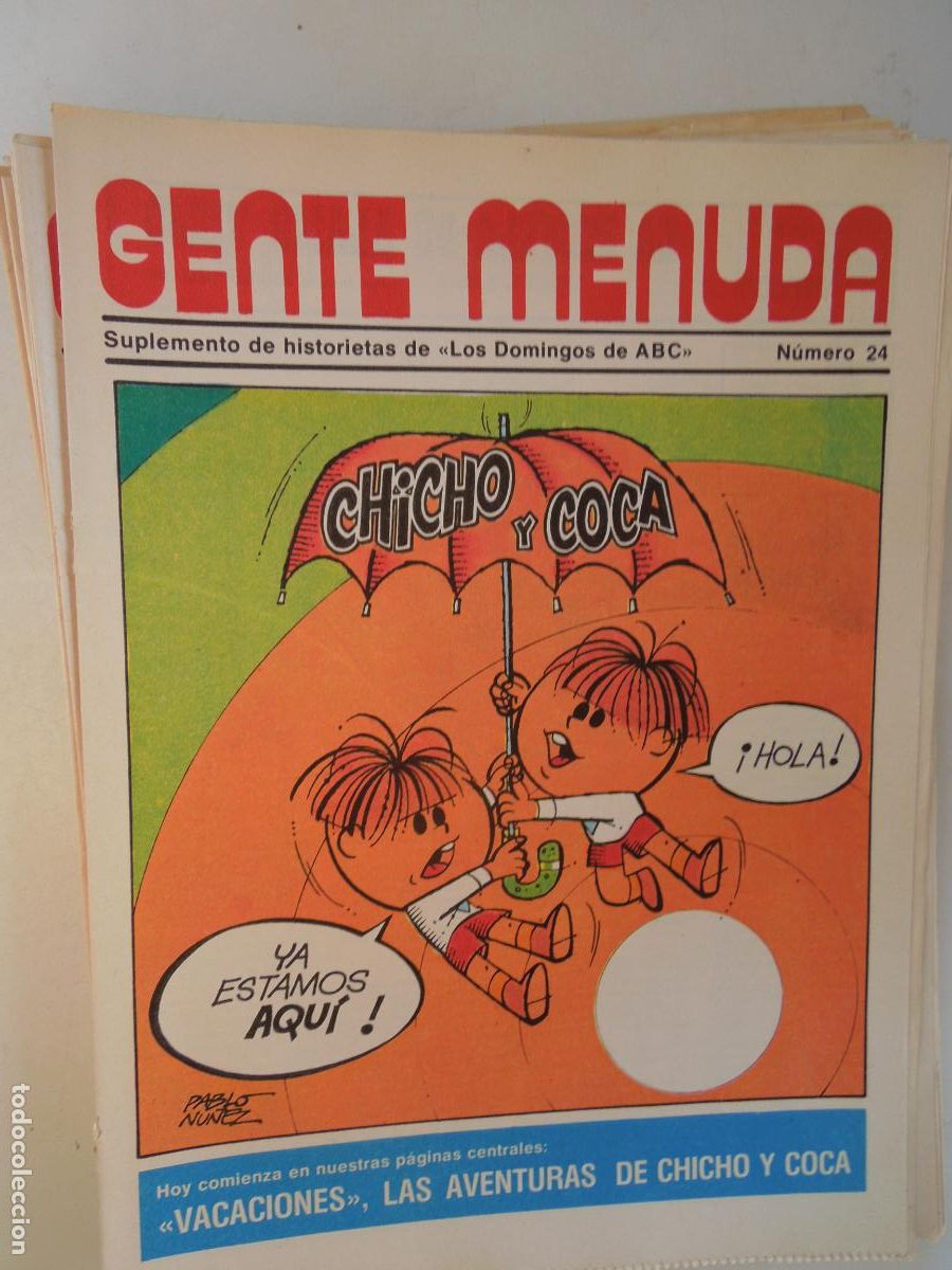 Sammeln von Zeitschriften und Zeitungen: GENTE MENUDA. SUPLEMENTO DEL ABC N&ordm; 23- LAS ALEGRES AVENTURAS DE DANIEL EL TRAVIESO