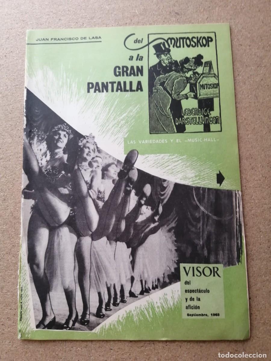 Coleccionismo de Revistas y Peri&oacute;dicos: REVISTA DEL ESPECTACULO Y DE LA AFICION, VISOR