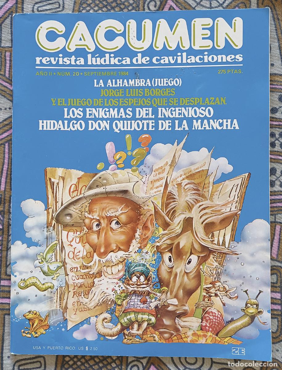 Collezionismo di Riviste e Giornali: Revista CACUMEN a&ntilde;o II n&uacute;m. 20 septiembre 1.984