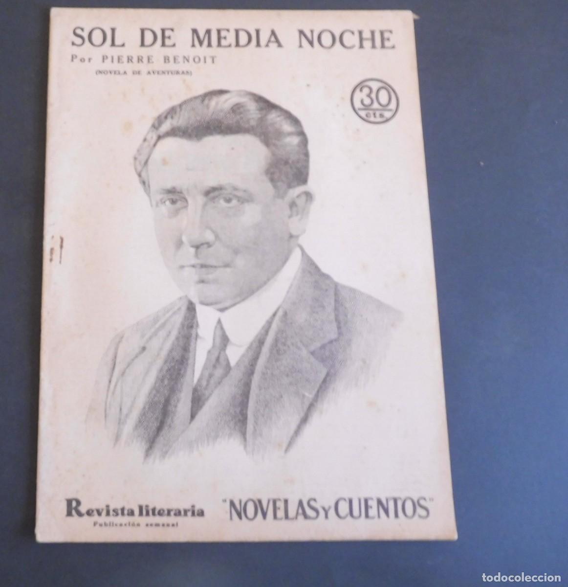 Coleccionismo de Revistas y Peri&oacute;dicos: SOL DE MEDIA NOCHE - PIERRE BENOIT - Revista Literaria - Novelas y cuentos - n&uacute;m 409 - 1936