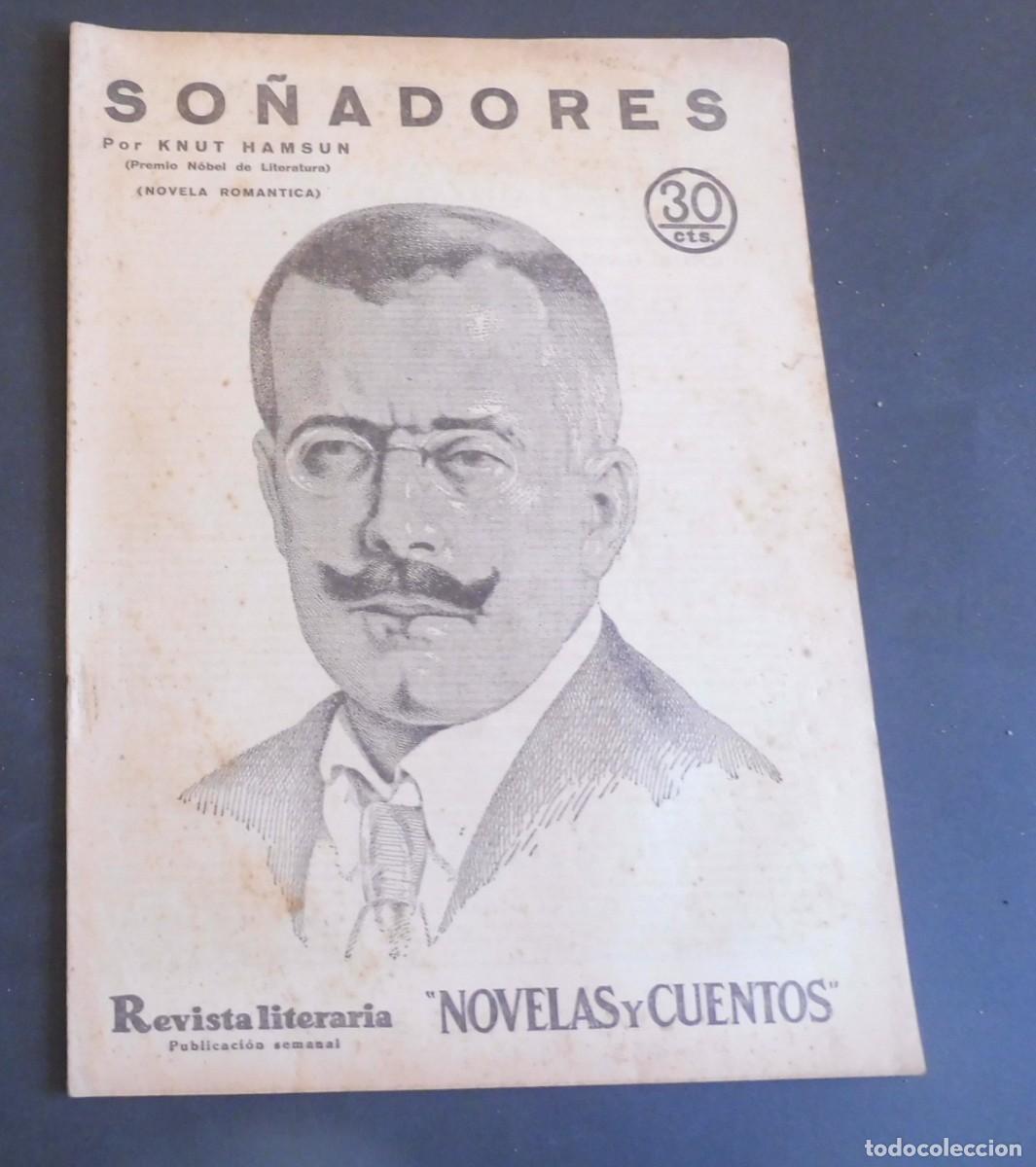 Coleccionismo de Revistas y Peri&oacute;dicos: SO&Ntilde;ADORES - KNUT HAMSUN - Revista Literaria - Novelas y cuentos - n&uacute;m 341 a&ntilde;o 1935