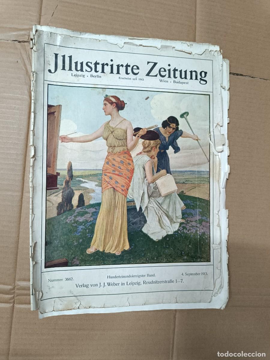 Coleccionismo de Revistas y Peri&oacute;dicos: ANTIGUA REVISTA ALEMANA ILLUSTRIRTE ZEITUNG, 1913 - P1