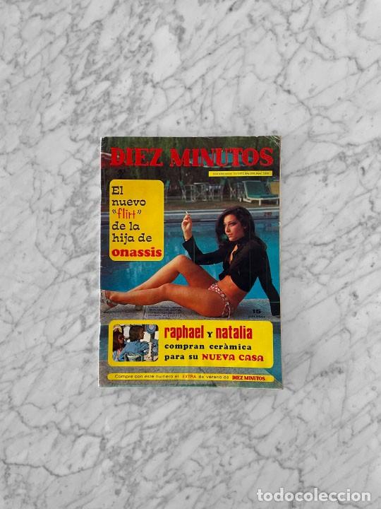 Collection Magazines and Newspapers: DIEZ MINUTOS - 1972 - CARMEN PLATERO, INGRID GARBO, SIMON ANDREU, RAPHAEL Y NATALIA, MIGUEL RIOS