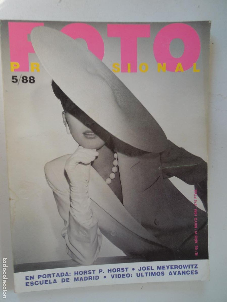 Coleccionismo de Revistas y Peri&oacute;dicos: FOTO PROFESIONAL REVISTA 5/88 N&ordm; 65 - MEYEROWITZ , ESCUELA DE MADRID