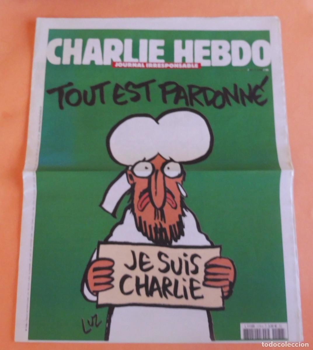 Coleccionismo de Revistas y Peri&oacute;dicos: REVISTA CHARLIE HEBDO - N&Uacute;M 1178 - JOURNAL IRRESPONSABLE - TOUT EST PARDONNE