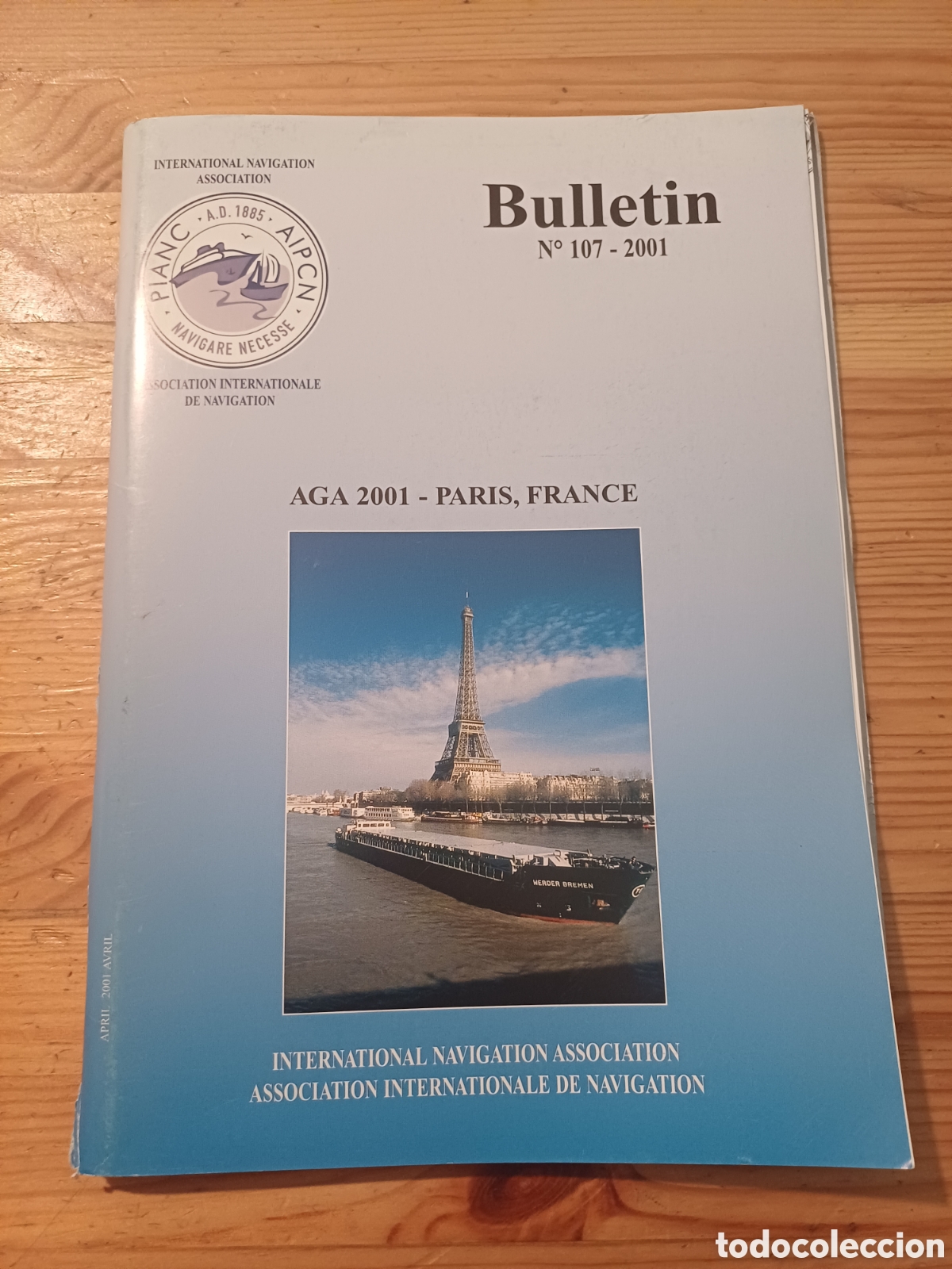Coleccionismo de Revistas y Peri&oacute;dicos: Bulletin 107 2001 Navigation Congresses Congresos de navegacion Monaco Marseille Rh&ocirc;ne Le Havre Sena