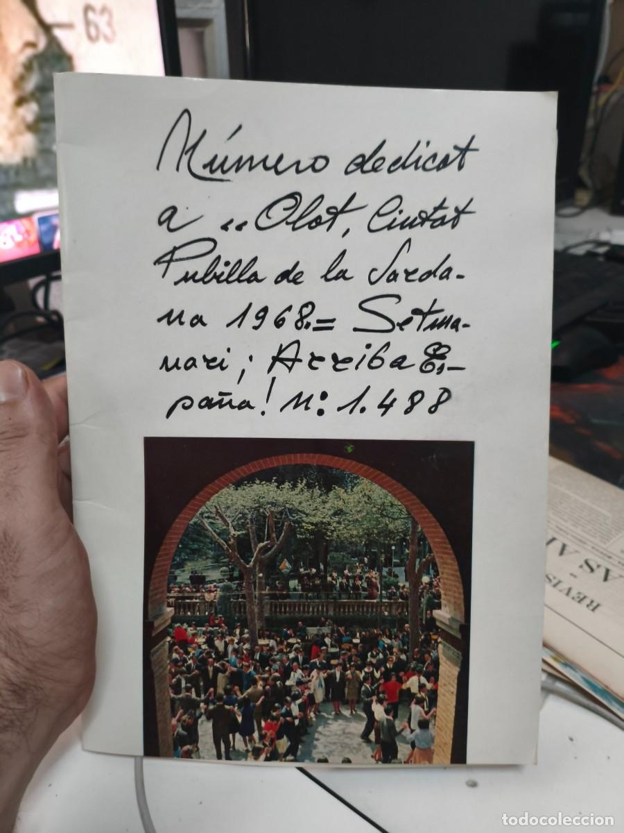 Coleccionismo de Revistas y Peri&oacute;dicos: N&uacute;mero dedicat a Olot Pubilla de la Sardana 1968. Setmanari arriba Espa&ntilde;a