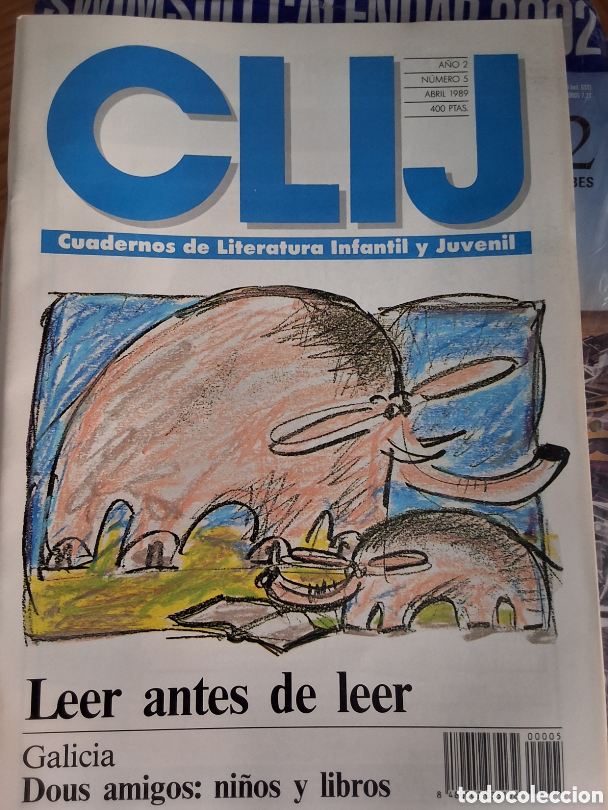 Coleccionismo de Revistas y Peri&oacute;dicos: Clij revista de literatura infantil y juvenil n&uacute;mero 5 a&ntilde;o 1989/4