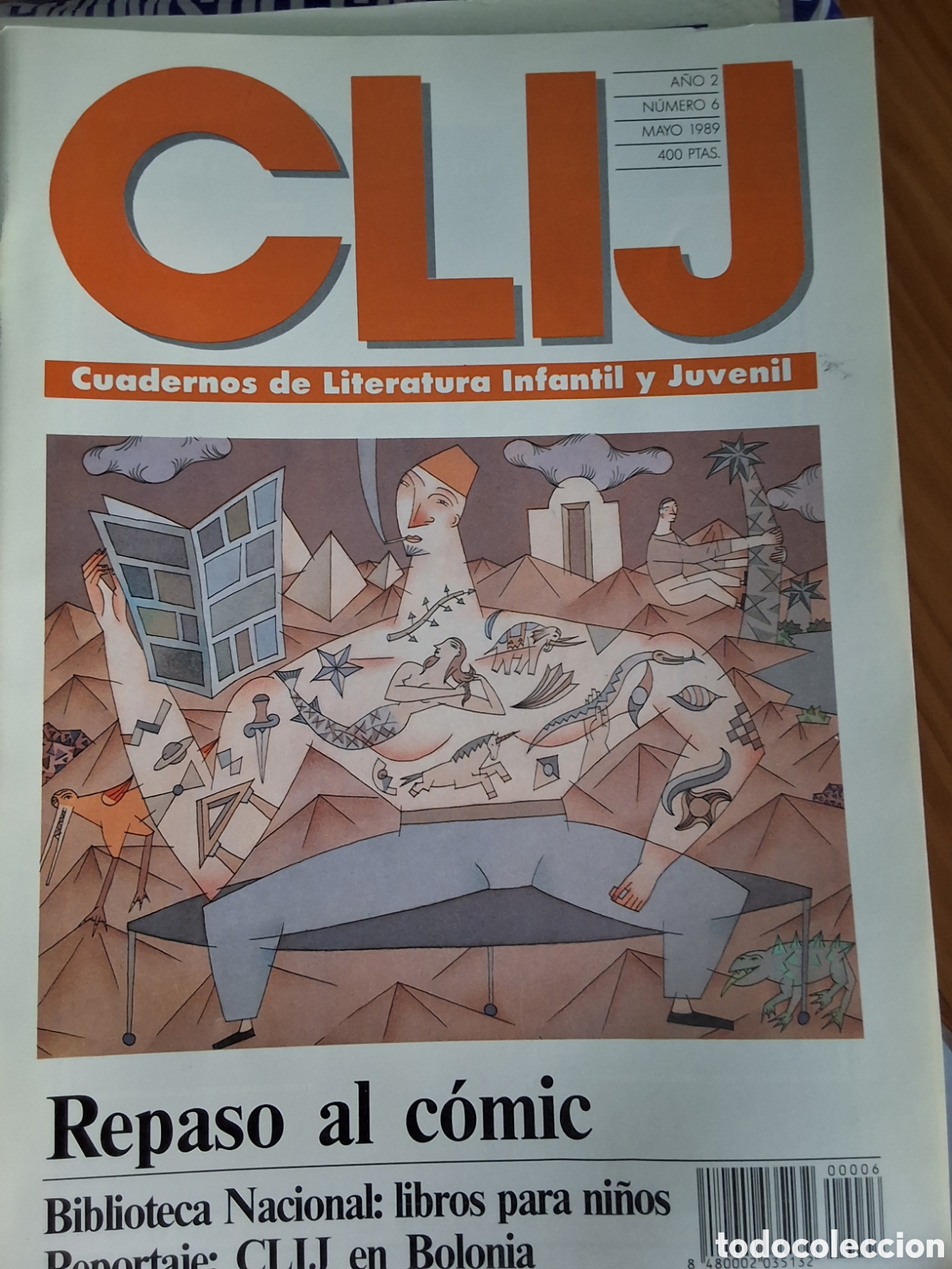 Coleccionismo de Revistas y Peri&oacute;dicos: Clij revista literatura infantil y juvenil n&uacute;mero 6 a&ntilde;o 1989/5