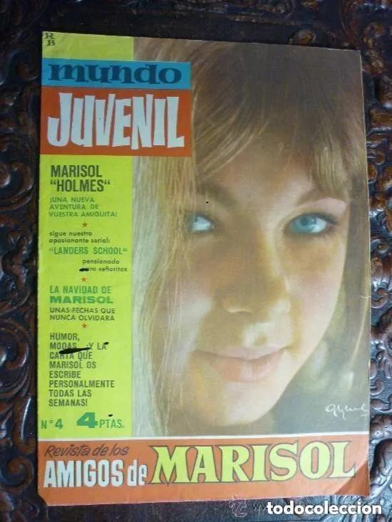 Coleccionismo de Revistas y Peri&oacute;dicos: MUNDO JUVENIL N 4 REVISTA DE LOS AMIGOS DE MARISOL - Marzo 1963 -leer detalles