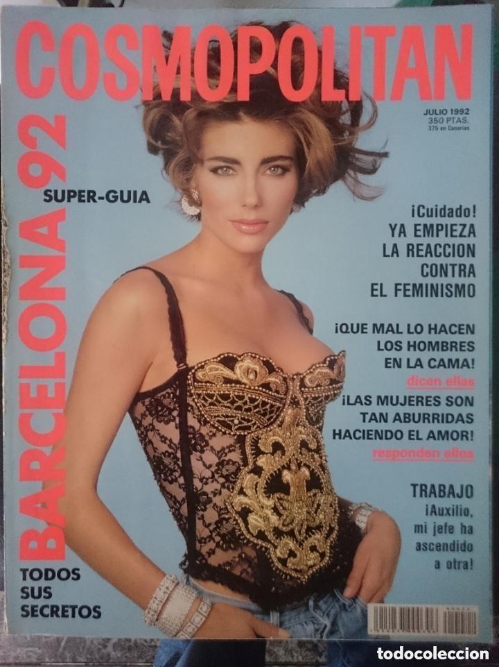 Coleccionismo de Revistas y Peri&oacute;dicos: COSMOPOLITAN - JULIO 1992