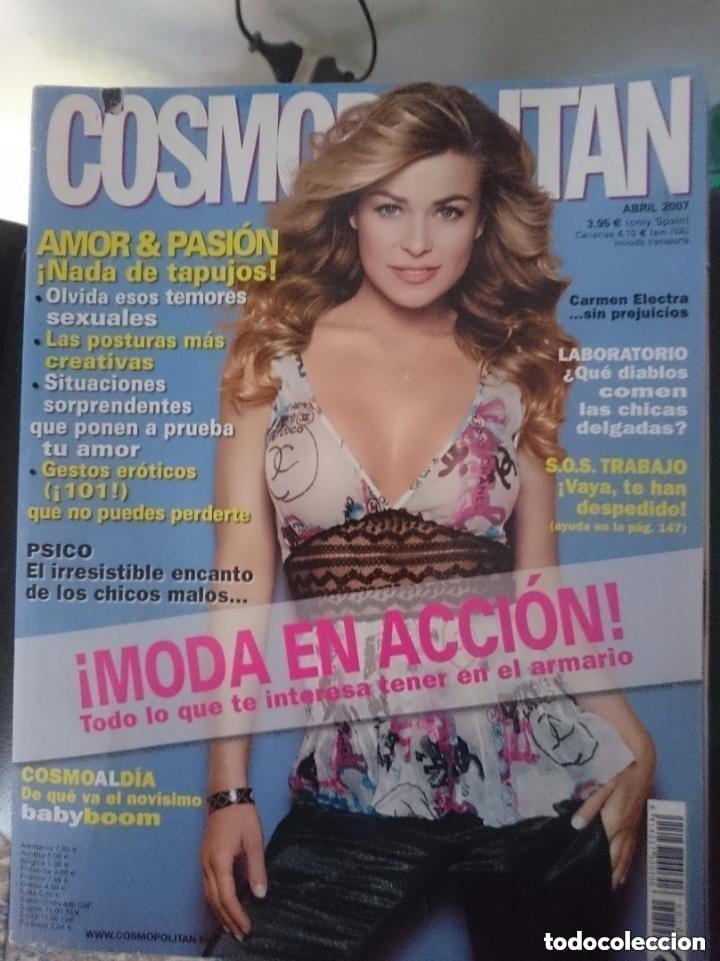 Coleccionismo de Revistas y Peri&oacute;dicos: COSMOPOLITAN - ABRIL 2007 - CON CARMEN ELECTRA