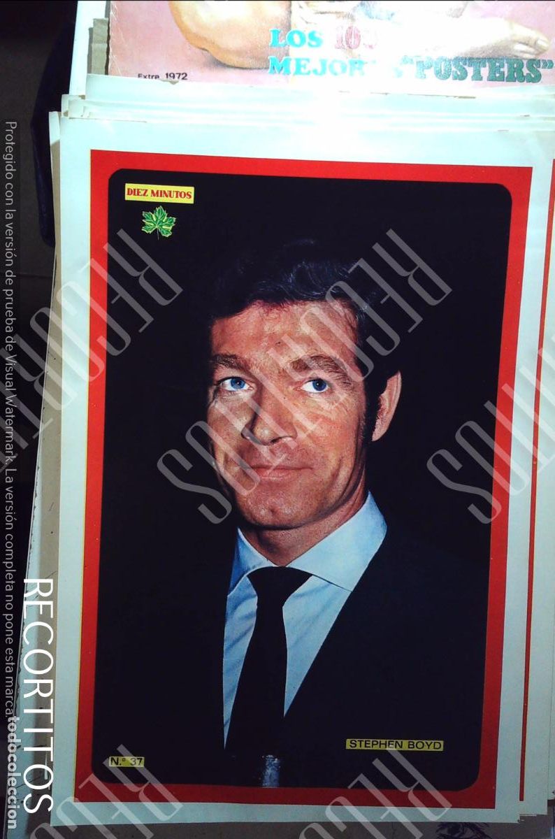 Sammeln von Zeitschriften und Zeitungen: poster diez minutos 1972 stephen boyd