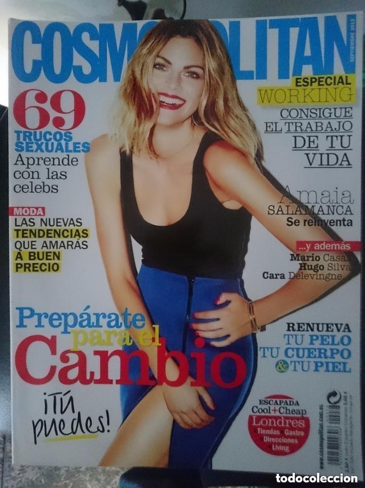 Coleccionismo de Revistas y Peri&oacute;dicos: COSMOPOLITAN - JULIO 2013 - CON AMAIA SALAMANCA