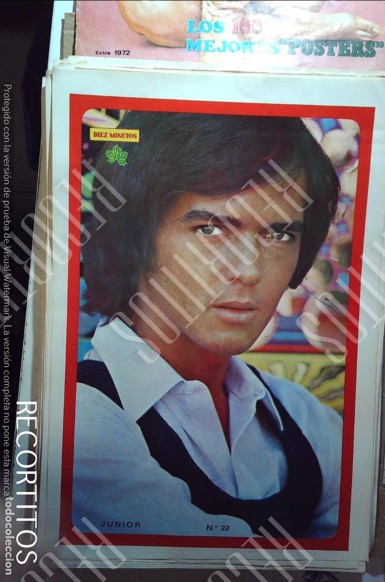 Collection Magazines and Newspapers: poster diez minutos 1972 antonio morales junior