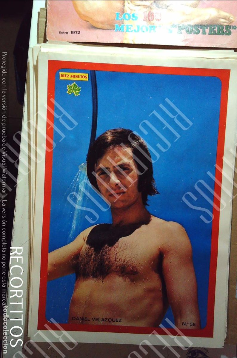 Collezionismo di Riviste e Giornali: poster diez minutos 1972 daniel velazquez