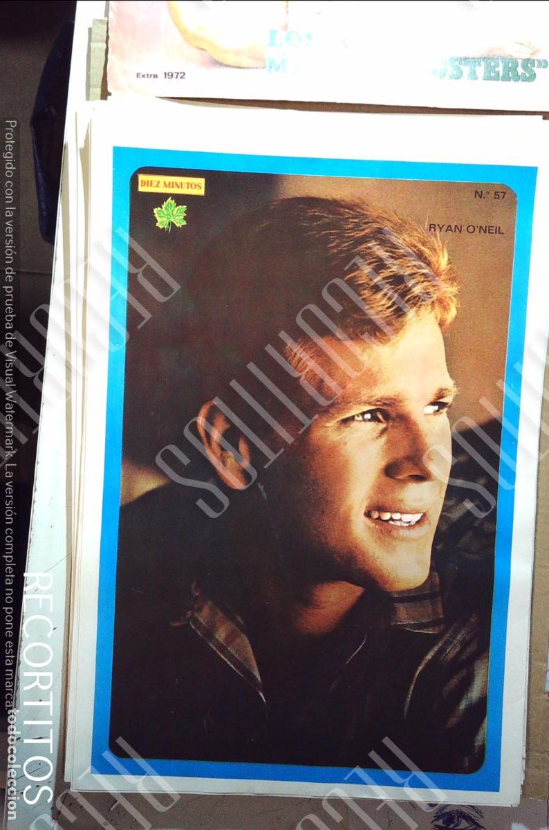 Collezionismo di Riviste e Giornali: poster diez minutos 1972 ryan o'neal