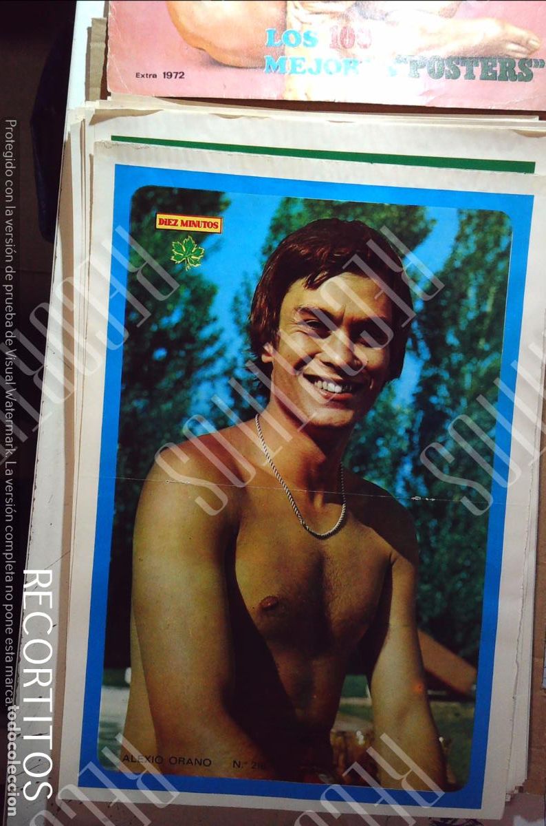 Collezionismo di Riviste e Giornali: poster diez minutos 1972 alexio orana ornela muti ornella mutti