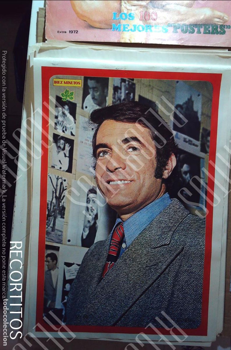 Collezionismo di Riviste e Giornali: poster diez minutos 1972 german cobos