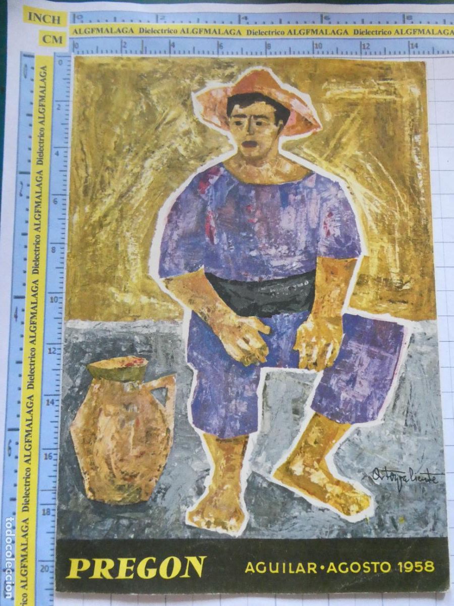 Collectionnisme de Revues et Journaux: REVISTA PREG&Oacute;N DE AGUILAR S.A. EDICIONES MADRID AGOSTO 1958. 25GR