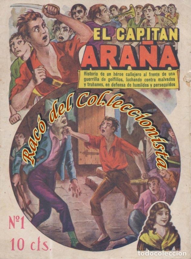 Coleccionismo de Revistas y Peri&oacute;dicos: EL CAPITAN ARA&Ntilde;A, FALTAN NS 7-11-12-23 y 24, E.PEREZ DONAZ, EL GATO NEGRO